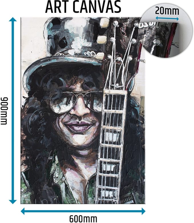 Slash canvas 60x90 cm