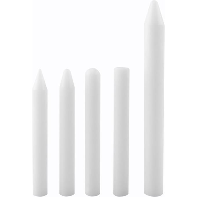 5 stuks Professionele Nylon Tap Down Pen Lakloos Hagelschade Verwijdering Deuk Reparatie Gereedschap Wit wit