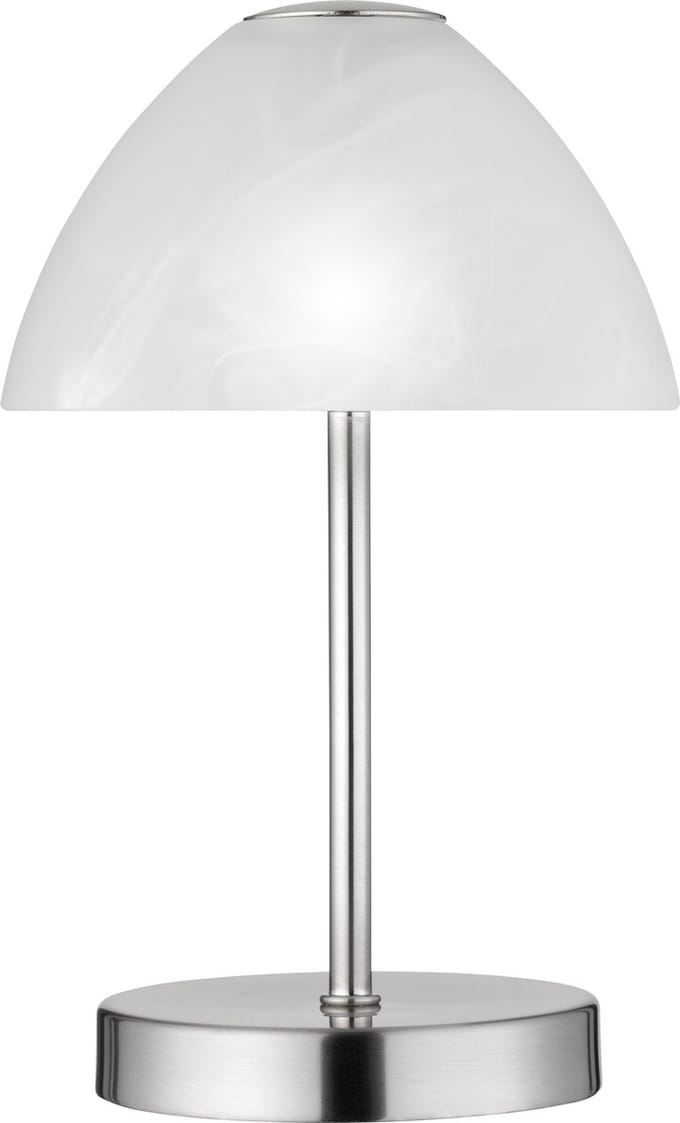 REALITY QUEEN - Tafellamp - Nikkel mat - incl. 1x SMD 3 W - 4-stappen TOUCH