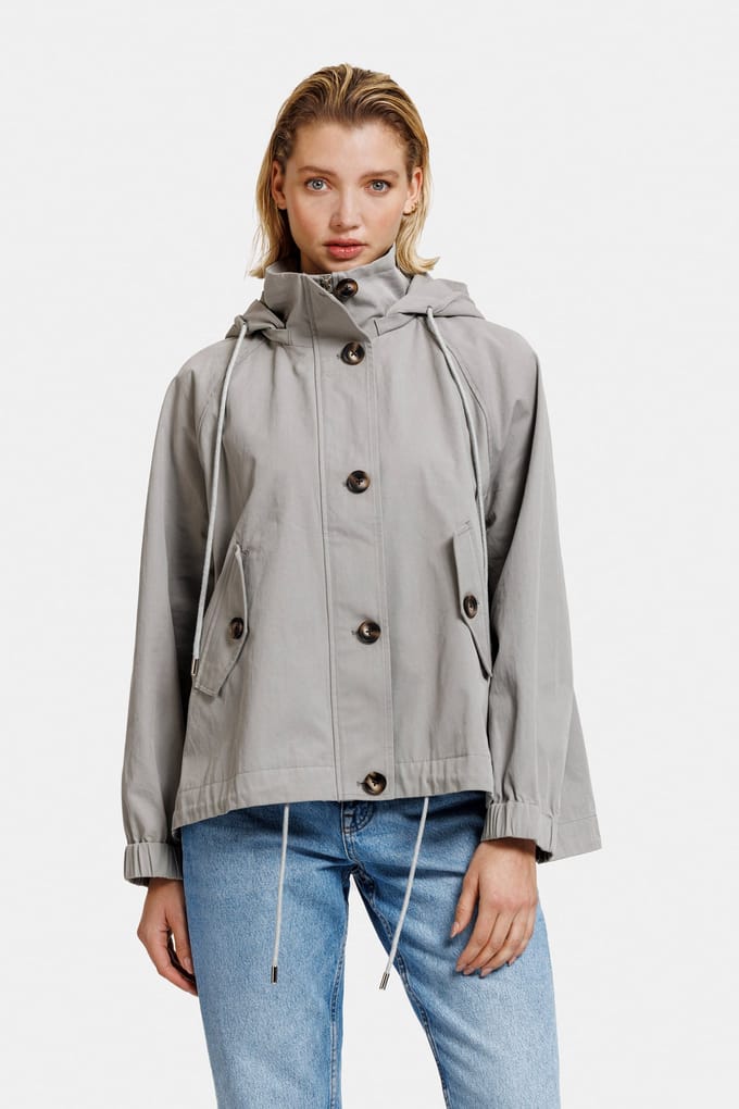 ALTER EGO May Jacket Ice Grey Maat: XL | Jassen Outlet | Dames | Grijs