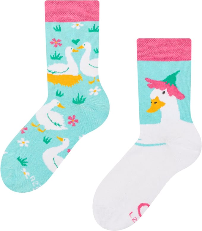 Kids' Sokken Gans & Bloemen 27-30