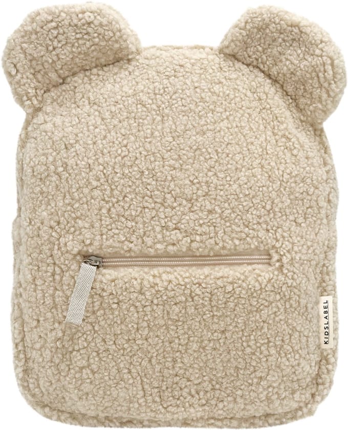 Kidslabel Teddy Rugtas - Beige