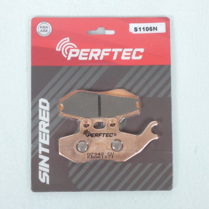 Plaquette de frein Perftec pour Moto Chinois 50 motocycle Neuf