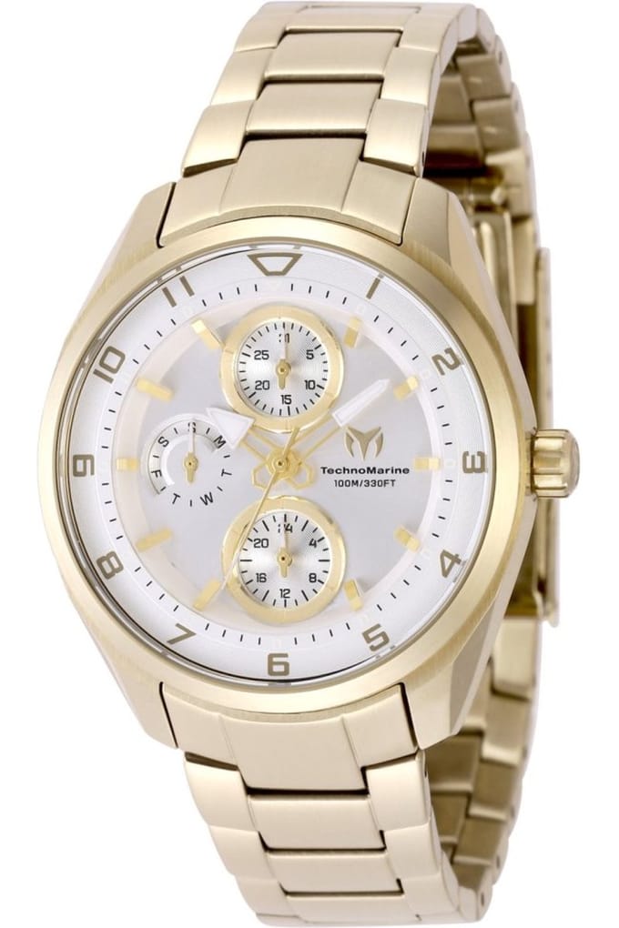 TechnoMarine OCEAN - QUANTUM TM-318110 Dames Quartz Horloge - 36 mm