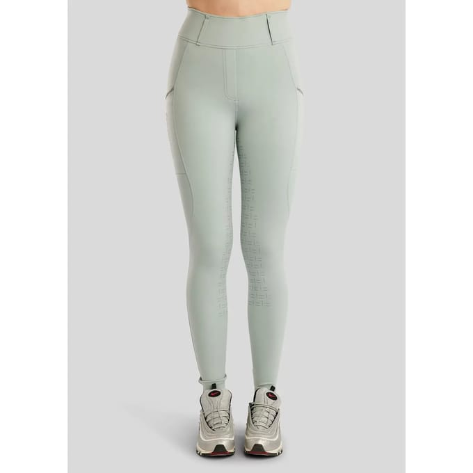 Damesbroek met volledige grip Montar MoLila Pull On Champagne Crystal