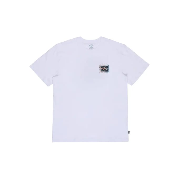 Billabong Crayon Wave T-shirt Met Korte Mouwen Wit S Man