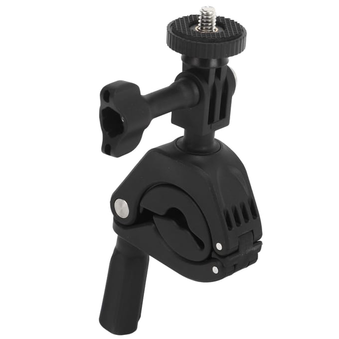 Fiets Camera Stuurbevestiging Aluminiumlegering Plastic Fiets Actiecamera Beugel voor OSMO Action 3 voor black