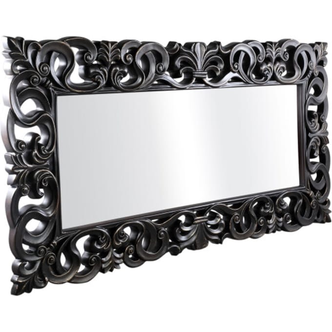 PTMD - Spiegel Morrigan - Zwart - 89x4.5x178.5cm