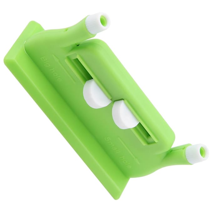 Enfile-aiguille double, outil d'insertion et applicateur pour machine à coudre beige