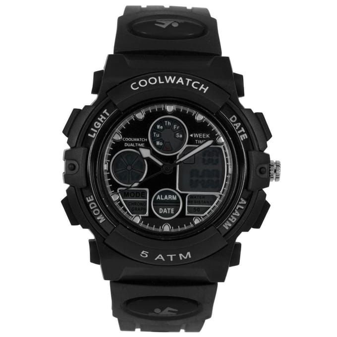 Coolwatch Horloge CW.384 Digital 5 ATM black