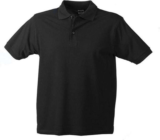 James and Nicholson Heren Werkkleding Heren Polo (Zwart)