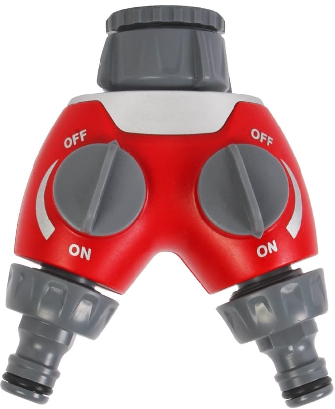 Talen Tools - Waterverdeler - 2-weg - 3/4of 1 draad