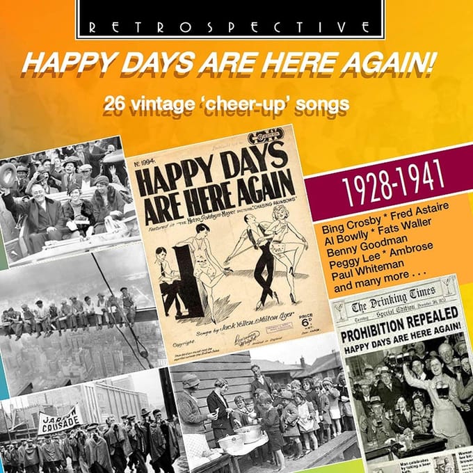 Various Artists - Happy Days Are Here Again! (CD)