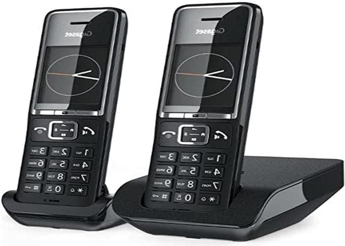 Draadloze Telefoon - DECT Telefoon - Thuis Bellen - Dubbel Handset - Niet gespecificeerd - Zwart