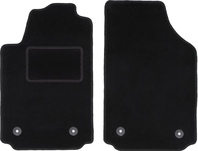 Voormatten zwart voor: Audi A2 hatchback (2000-2005)