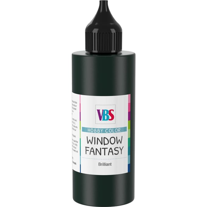 VBS Window Fantasy, 85 ml - Contour Zwart