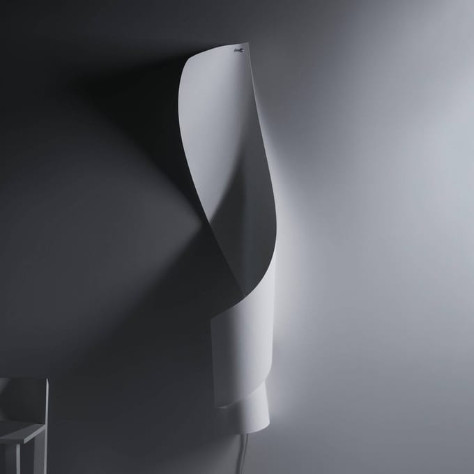 Ingo Maurer Oop's 1 wandlamp van papier