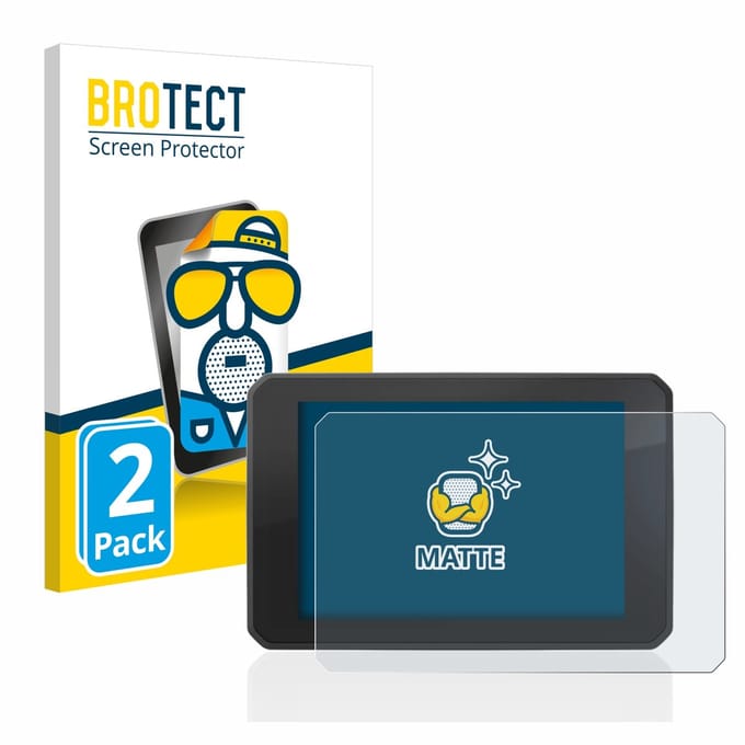 BROTECT - Screenprotector voor FIT-EBIKE Display Comfort - Folie Beschermfolie matte 2 Stuks