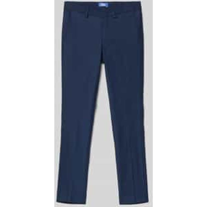 Regular fit pantalon met wol, model 'SOLARIS'