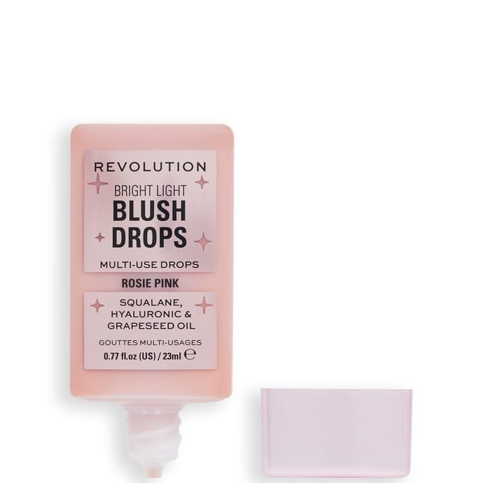 Makeup Revolution Bright Light Blush Drops - Pink Rosie
