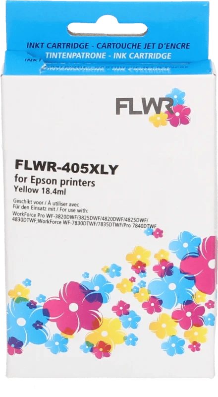 FLWR - Cartridges / Epson 405XL / geel / Geschikt voor Epson