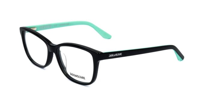 Zadig & Voltaire VZJ006 Shiny black 50/14/135 Kinderen Brilmonturen