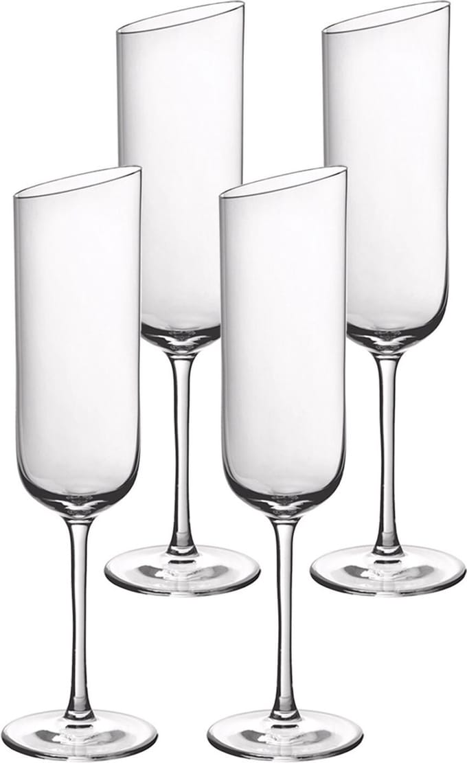 Villeroy & Boch Champagneglazen - Flutes - NewMoon - 170 ml - 4 stuks