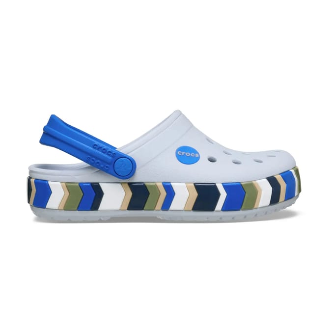 Baby klompen Crocs Crocband Chevron