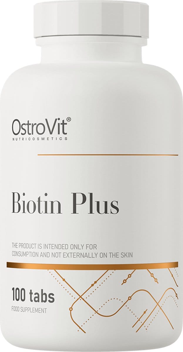 Mineralen - OstroVit Biotin Plus 100 tabletten - 100 tabletten