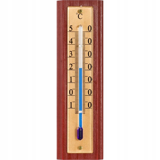 Browin - Kamerthermometer - Klassiek Ontwerp - Houten Behuizing