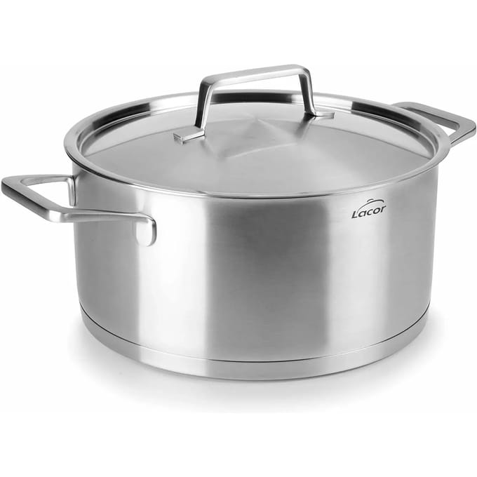 Lacor Foodie Kookpan met Deksel - Ø 18cm - 2 L - Rvs