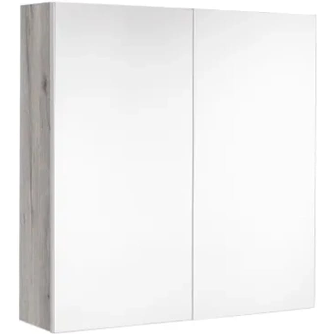 Allibert Spiegelkast Look 60cm Vde 2 Deuren Vintage Eik
