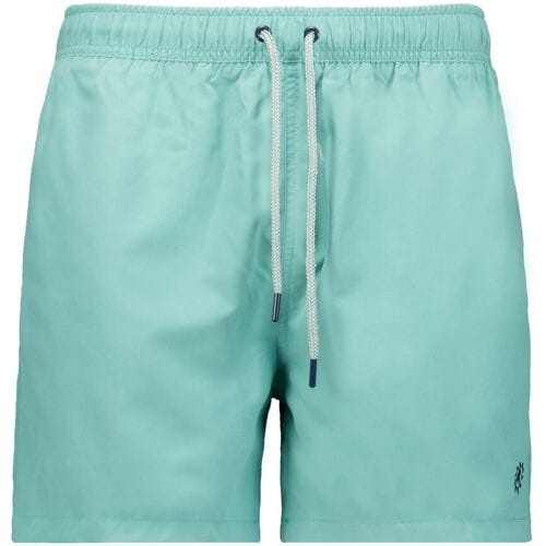 Ragman Swim Short Swimshorts Uni Color Licht Groen / male