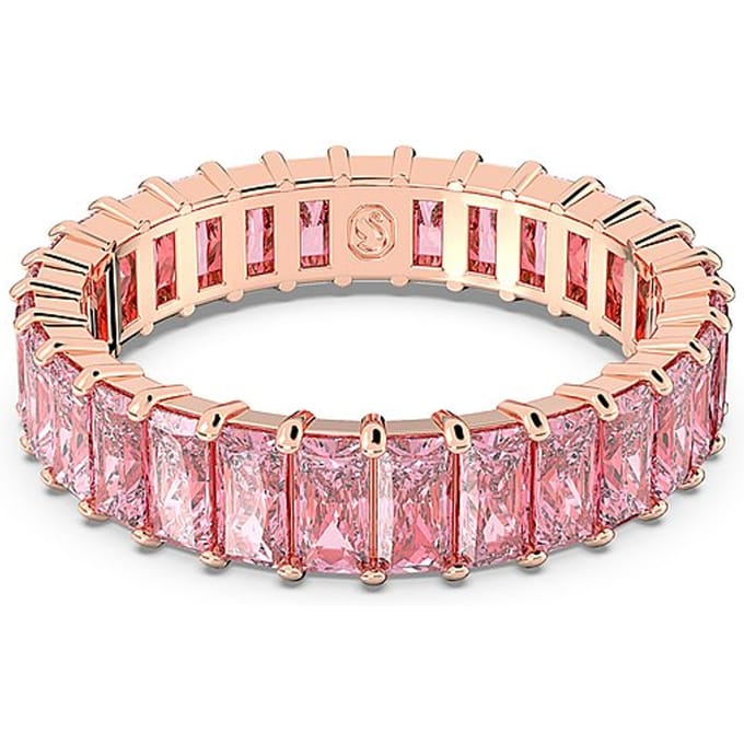 Swarovski Ring Matrix roze/rosé 58 5648288