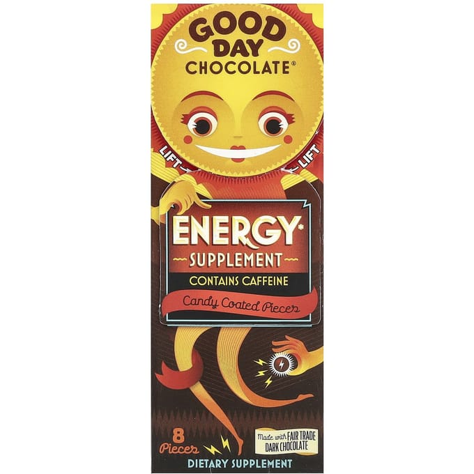 Good Day Chocolate, Energiesupplement, 8 stuks