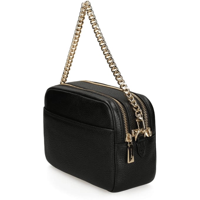 Michael Kors Bryant Crossbodytas Kleine Dames - Leer - Zwart