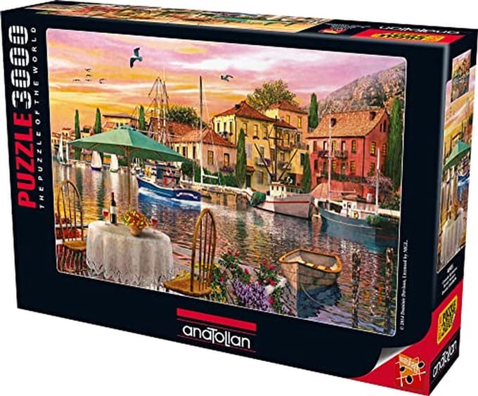 Legpuzzels 3000 Stuks - Sunset Harbour