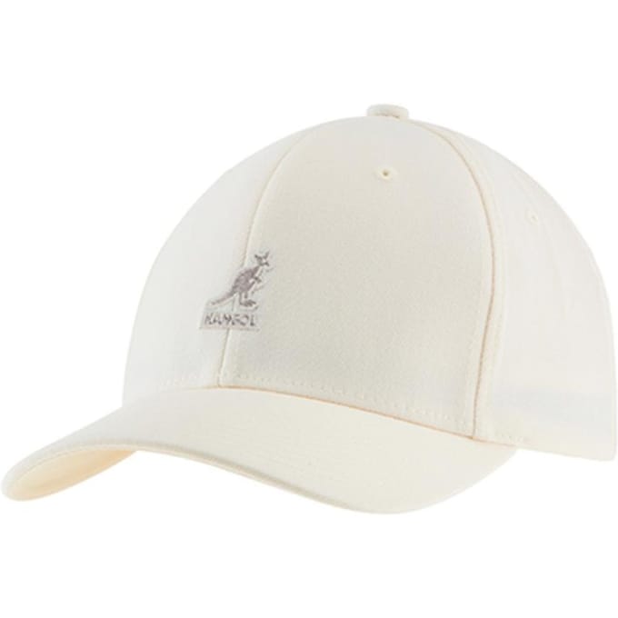 Casquette de baseball Kangol 8650bc Blanche Flex Fit Laine 8650BC WHITE (L) white