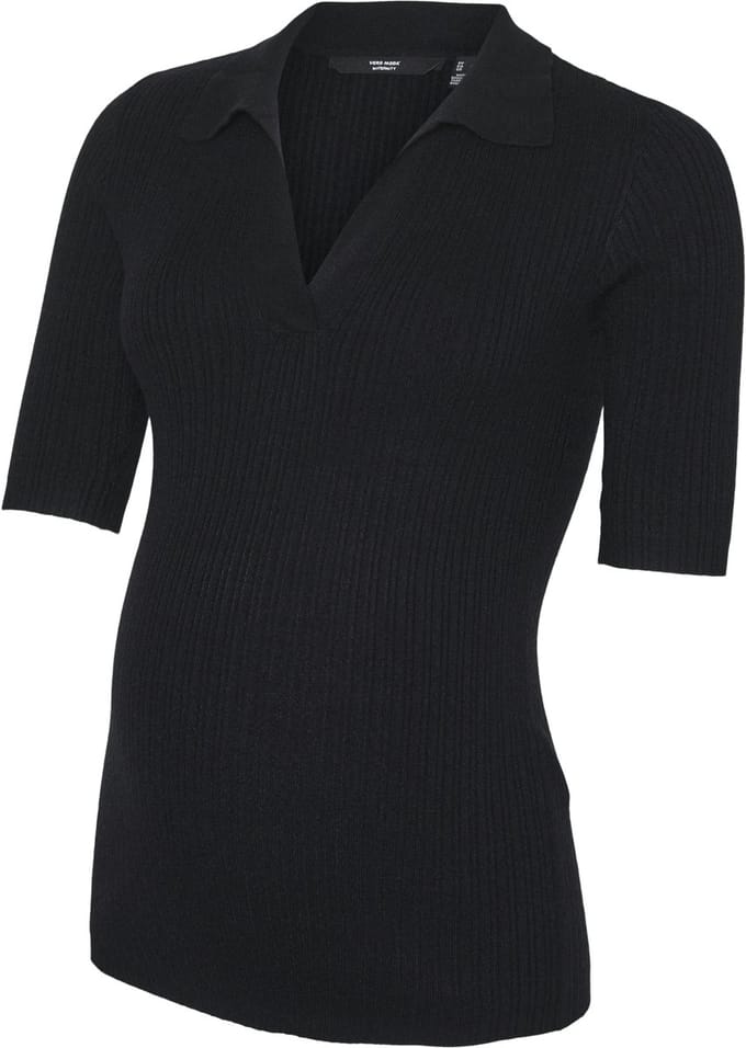 VERO MODA MATERNITY - VMMHOLLY 2/4 POLO PULLOVER GA NOOS - Dames - Gebreide truien