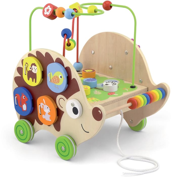 Houten educatieve egel 4in1 VIGA