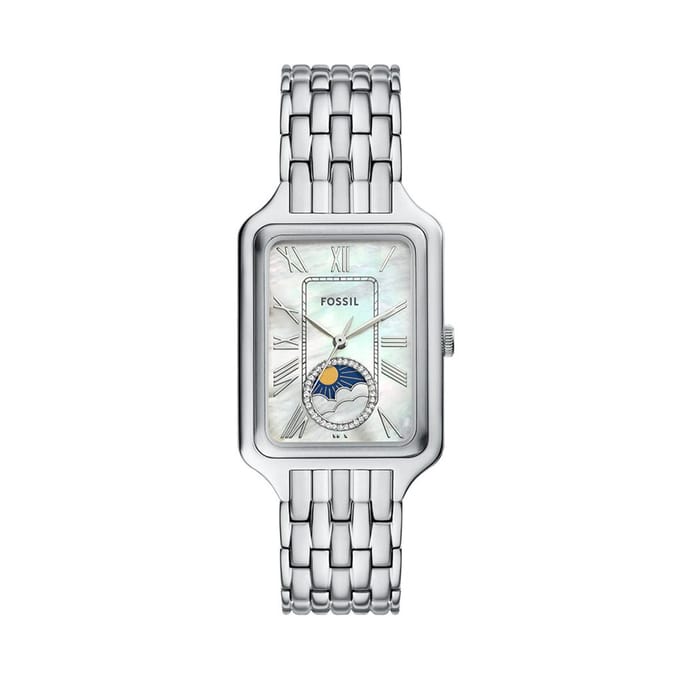 Fossil ES5400 Dames Horloge 29mm - Zilverkleurig