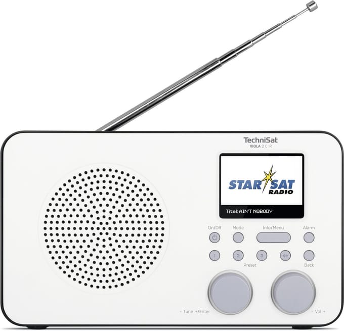 Technisat Viola 2C IR - wit/zwart