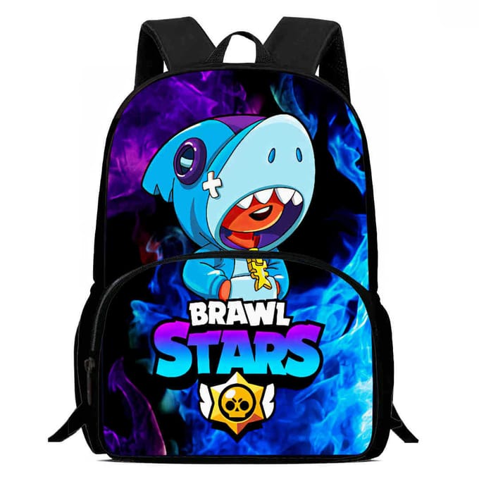 Brawl Stars Schooltas Hoge Definitie Print Multi-Functioneel Lichtgewicht Rugzak