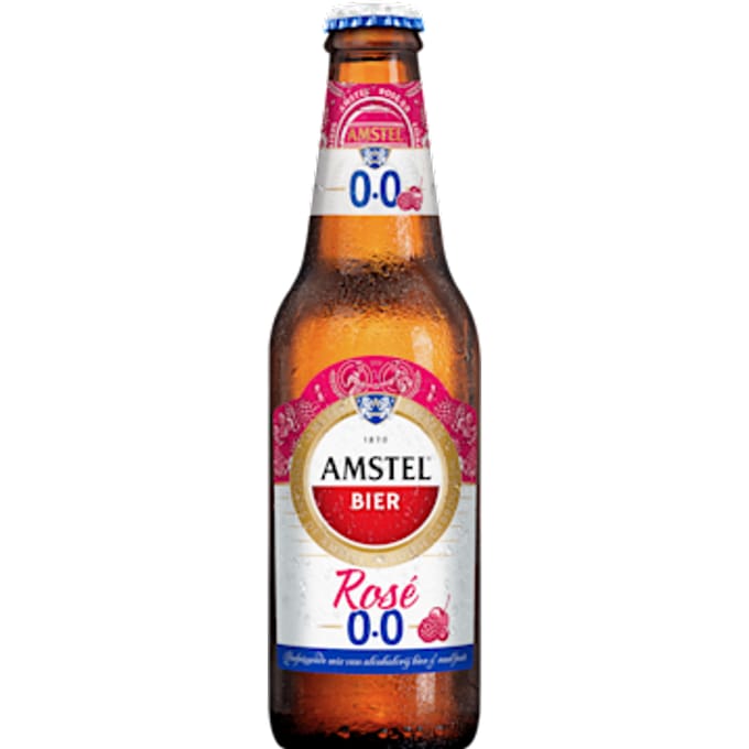 Rosé 0.0 bier fles