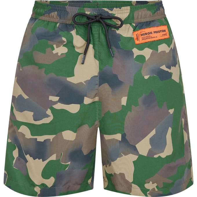 Zwembroek met camouflagelogo