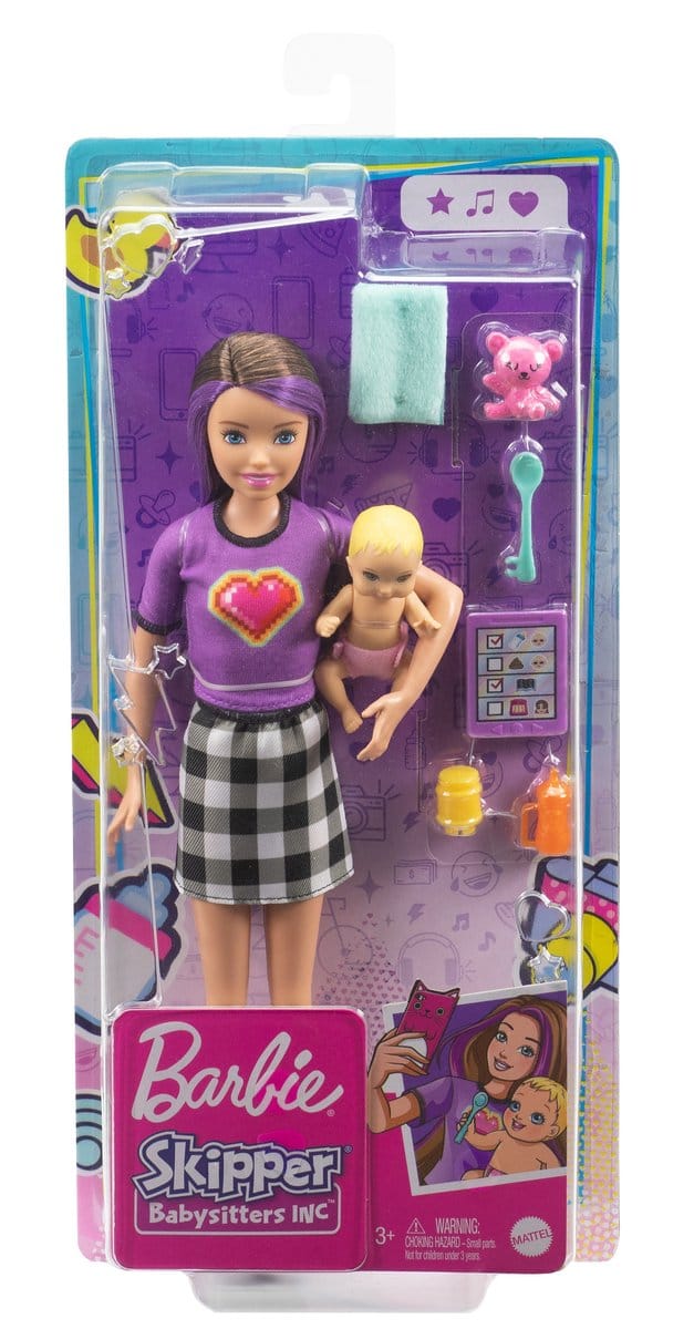 Barbie Skipper Babysitter Speelset - Skipper & Baby