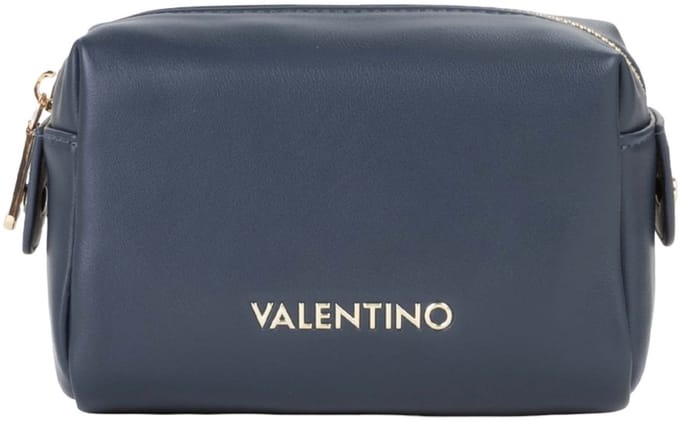 VALENTINO toilettas Clio Re Soft Cosmetic Case Blu donkerblauw