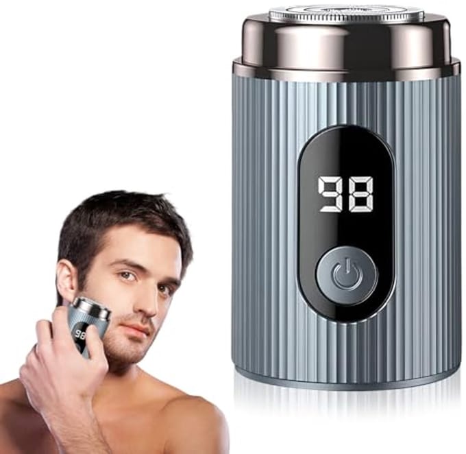 Compacte Oplaadbare Elektrische Scheerapparaat voor Mannen en Vrouwen - Mini Scheermachines met LED Display