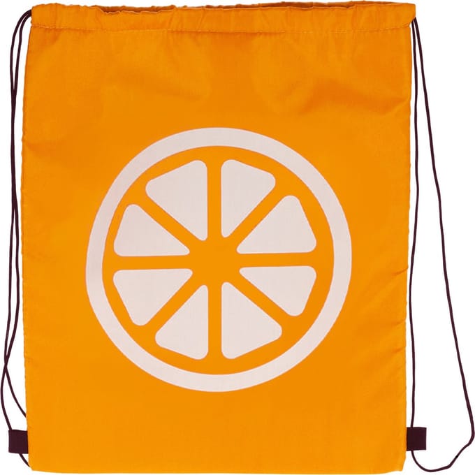 Excellent Houseware Koeltas Rugzak oranje compact foam/polyester - draagkoord - lichtgewicht