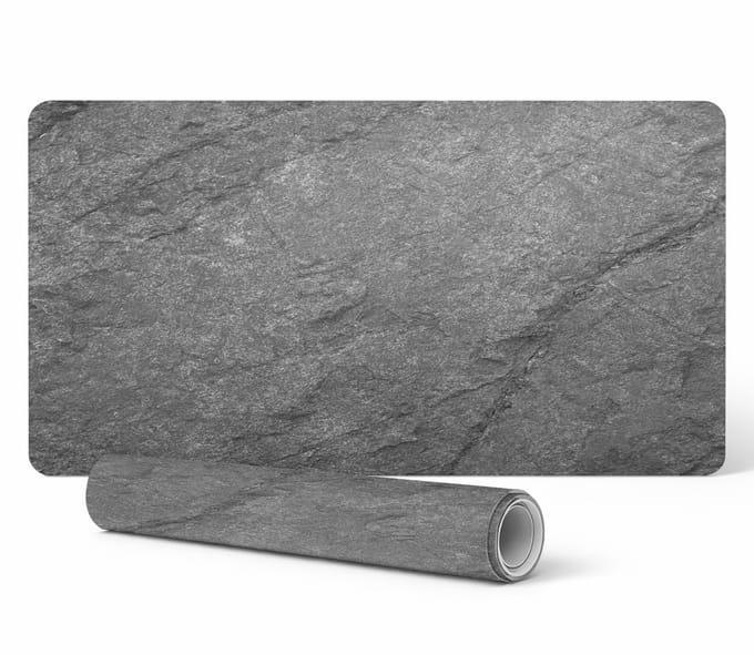 Antislip gamingmuismat met steenstructuur, 100x50 cm